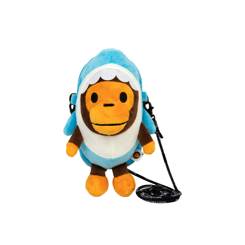 Bape - Baby Milo Plush Bag (Azul)