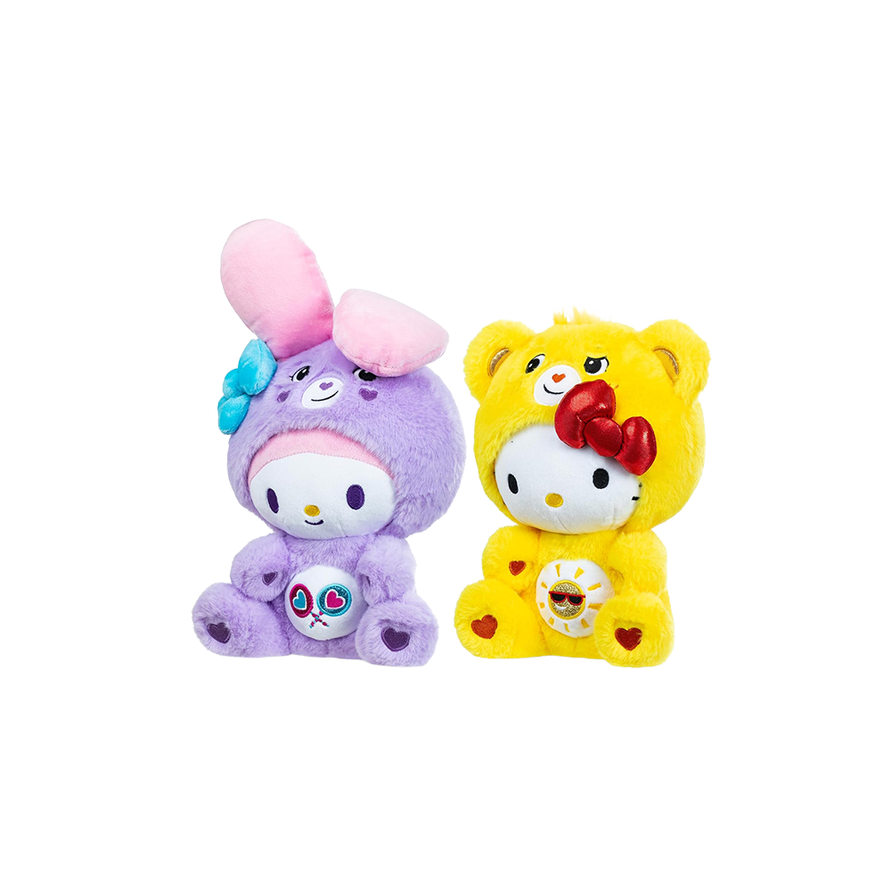 Care Bears - Set 2 Peluches (Hello Kitty)