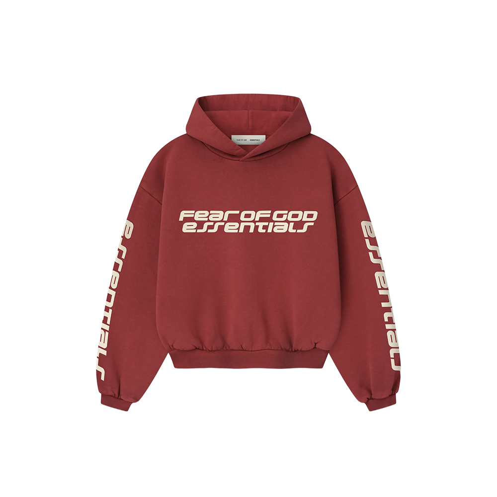 Fear Of God Essentials - Kids Classic Hoodie (Roja)