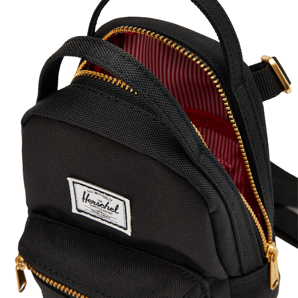 Herschel Supply & Co. - Bolsa crossbody (Negra)