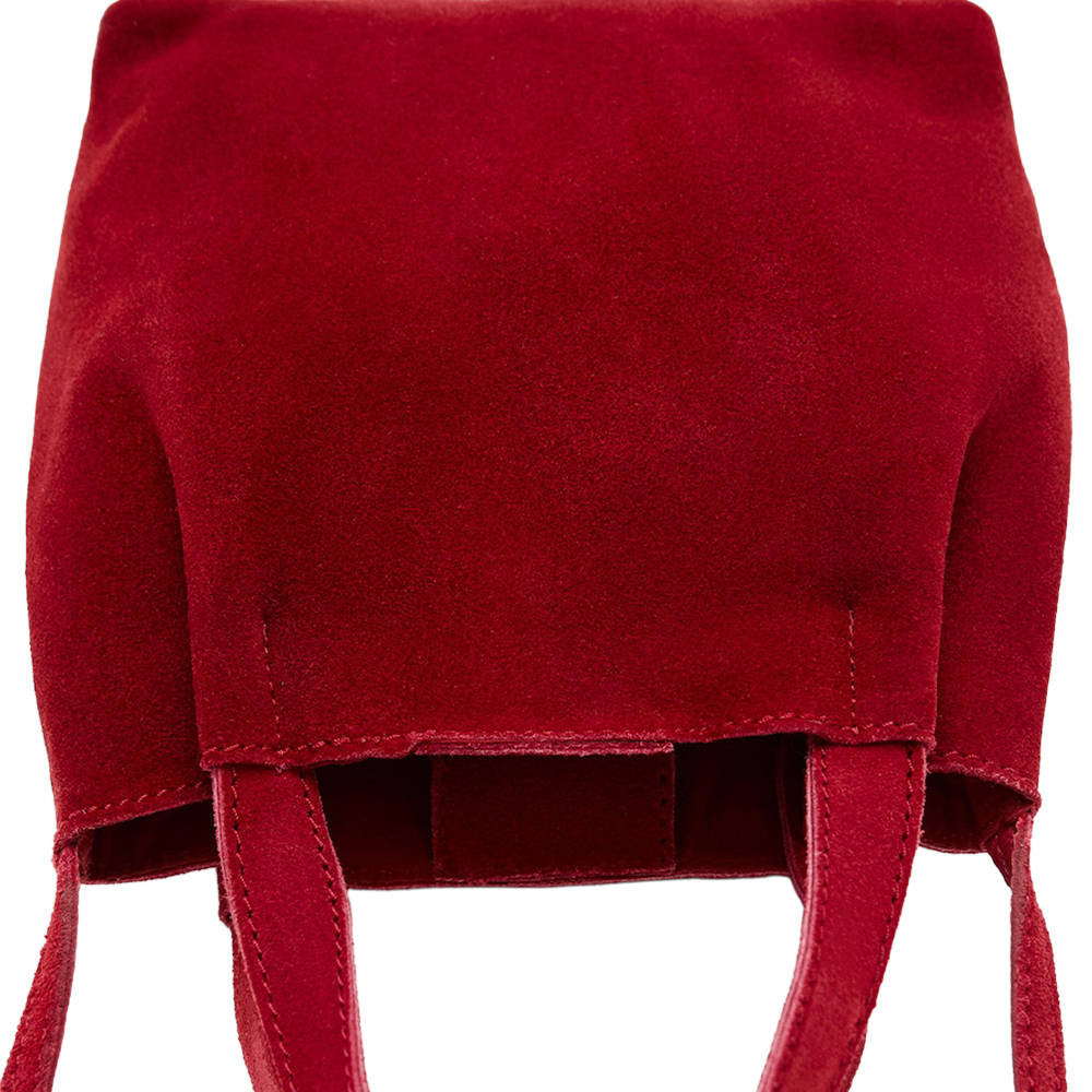 Mango - Bolsa Tote en PIel (Roja)