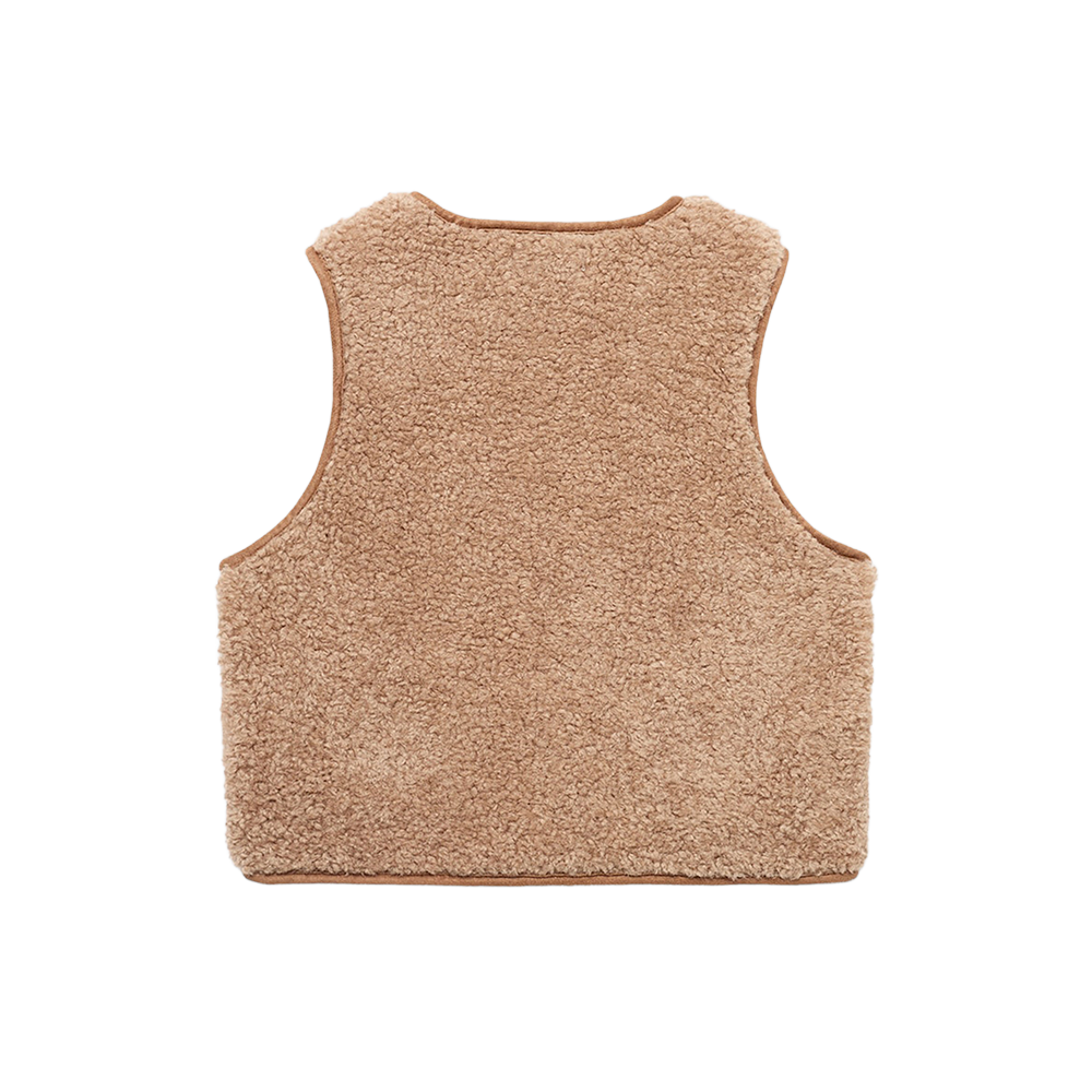 Mango - Chaleco Niña (Beige)
