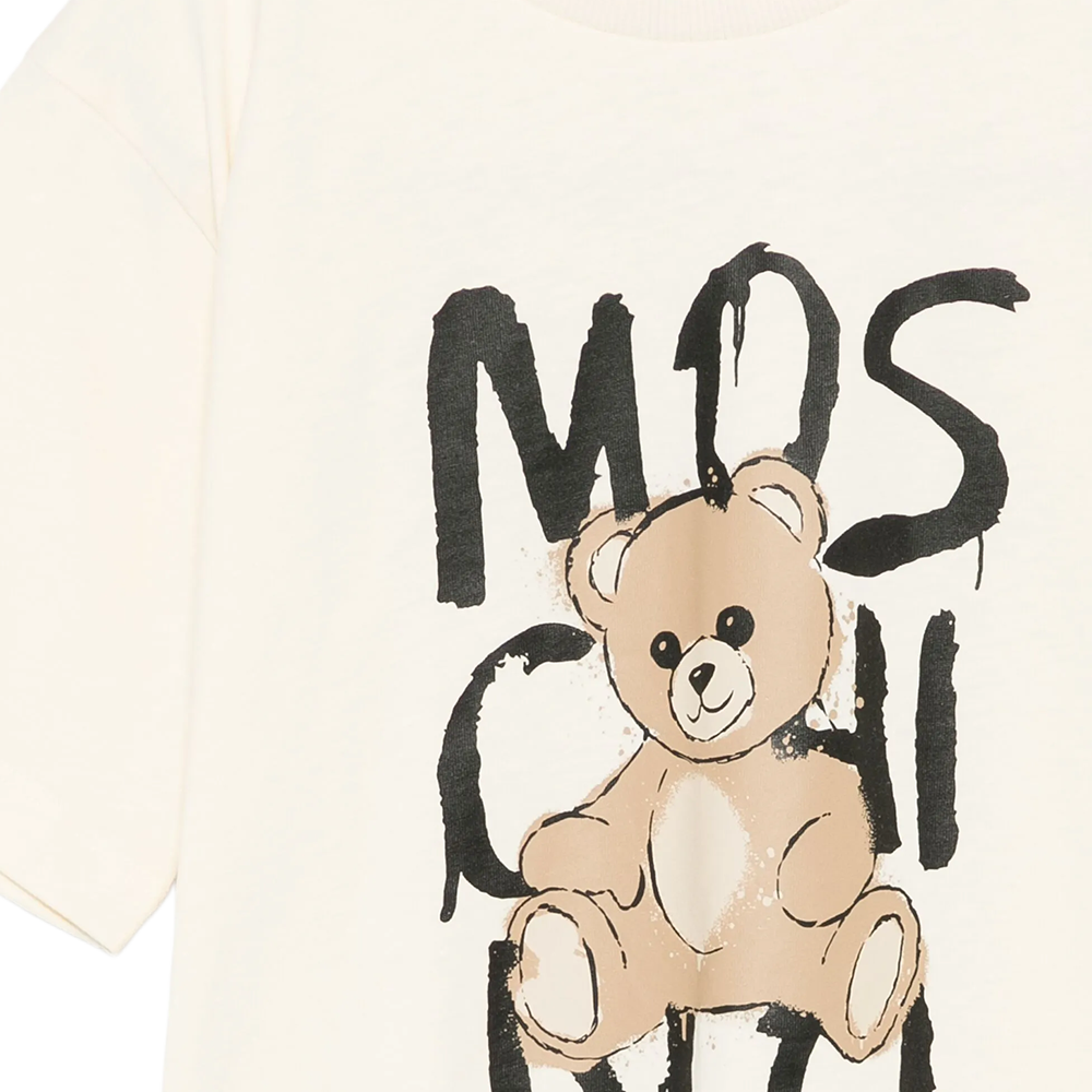 Moschino -Playera Teddy Bear (Beige)