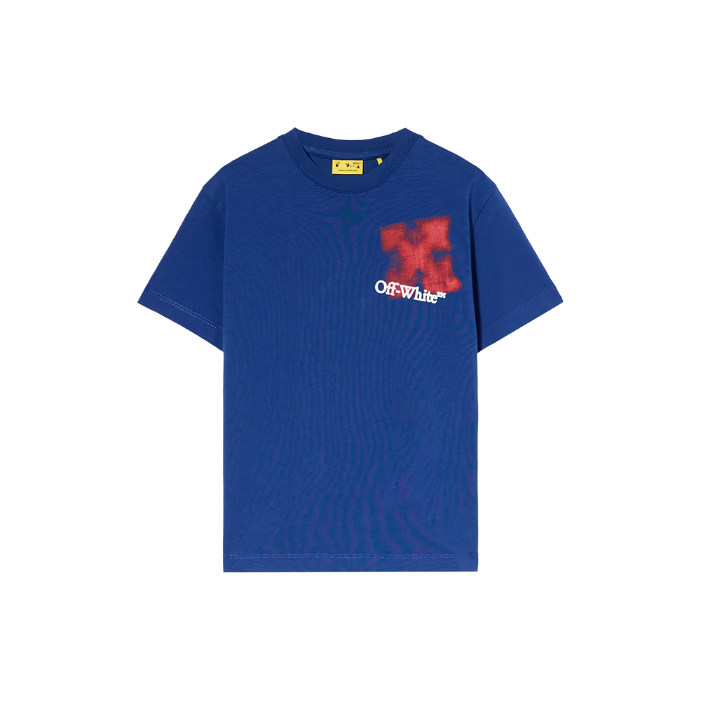 Off-White - Playera Arrow Spray (Azul)