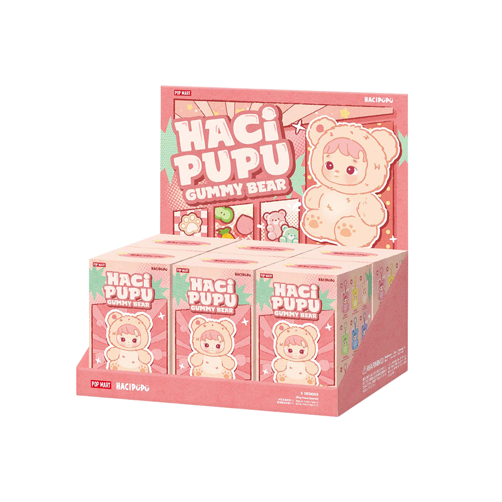 Pop Mart - HACIPUPU ("Gummy Bear") Cajas misteriosas