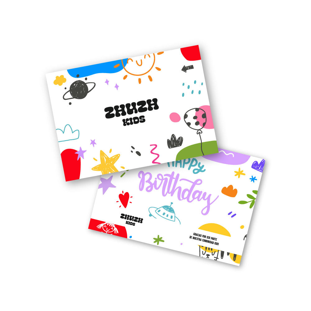 Tarjeta de regalo virtual (Cumpleaños)