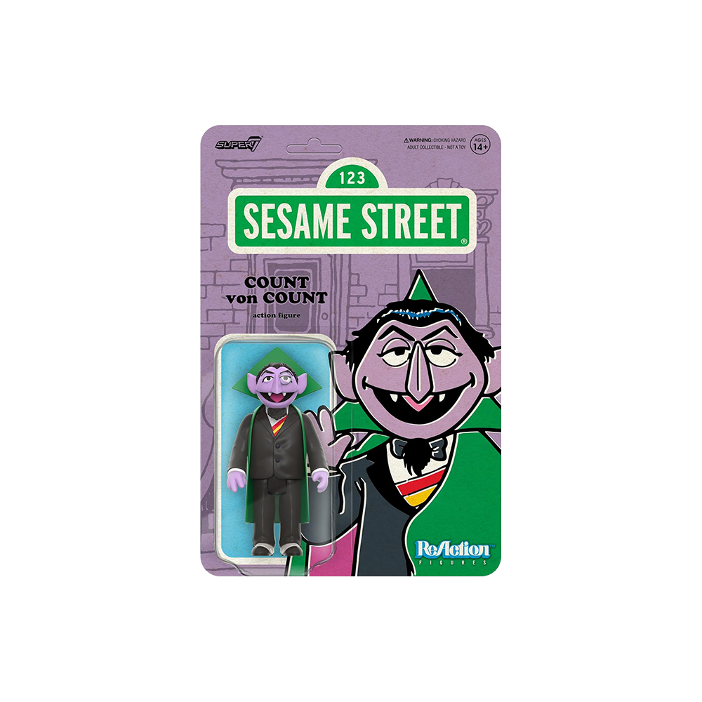 Super7 - Sesame Street (Count Von Count)