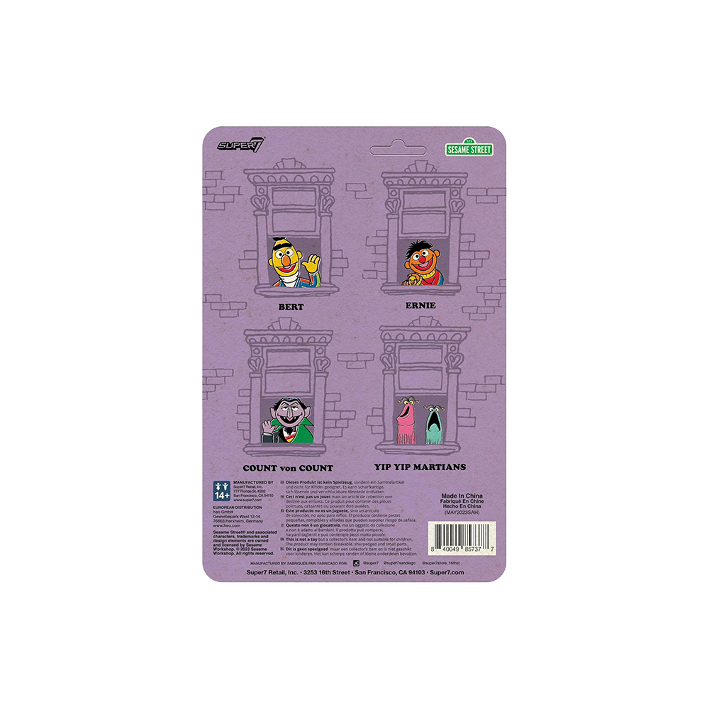 Super7 - Sesame Street (Count Von Count)